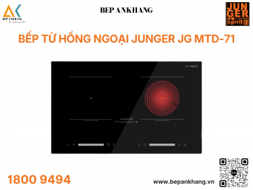 Bếp điện từ hồng ngoại kết hợp Junger MTD-71